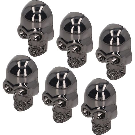 JK3149 10 rivets tête de fantôme à faire soi-même, rivets crâne punk, décoration gothique, chaussures, vêtements, sacs, accessoires (rivets non inclus) (1/5)