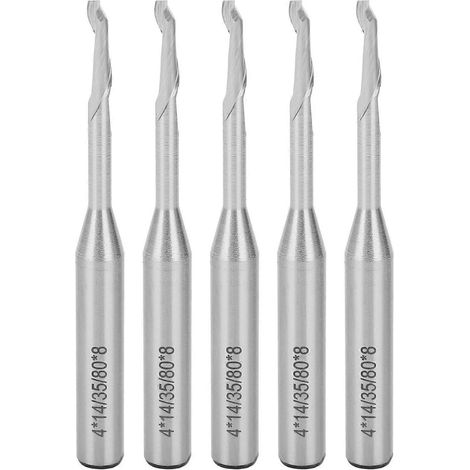 Stück 8 mm Wolframstahl-Schaftfräser, Fräser, Router-Bit, Gravierfräser