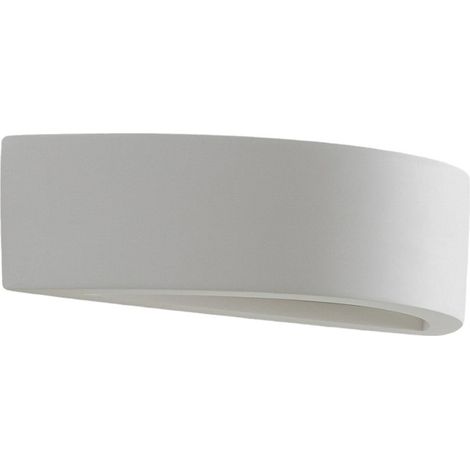 Wall Lightdimmable 'Konstantin' made of Plaster/Clay for Living Room & Dining Room