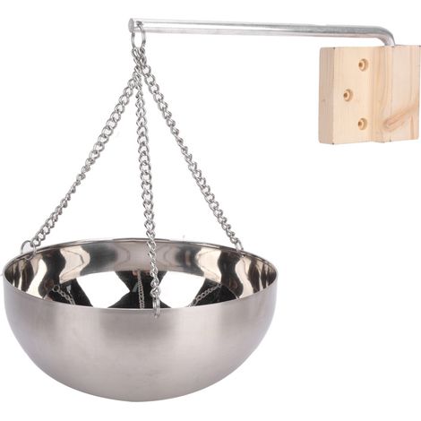 Bol en Acier Inoxydable pour Aromathérapie 20cm - Parfait pour Sauna et Hammam-AUTRES (1/5)