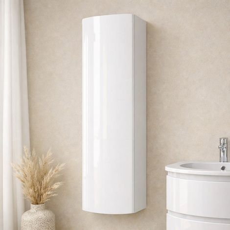 Colonna Bagno Bianco Lucido Sospesa Salvaspazio Moderna  Los Angeles