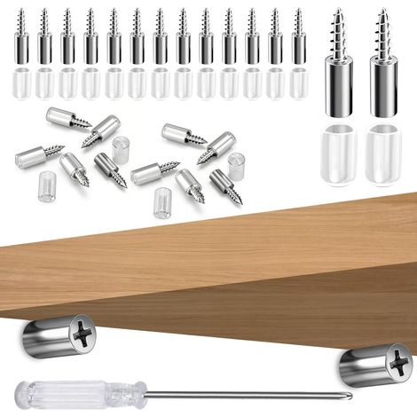 80 Pièces Taquet Etagere, Taquets pour Étagères avec Taquets 7.5mm avec Coque Plastique Anti-Dérapante, pour Meubles, Armoires (1/5)