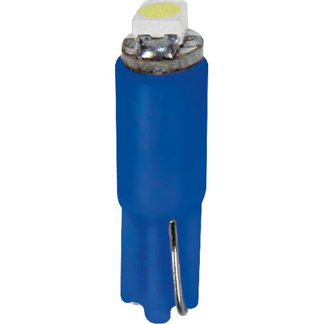 12V Hyper-Led 2 - 1 SMD x 2 chips - (T3) - W2x4,6d - 2 pz - D/Blister - Blu (1/4)