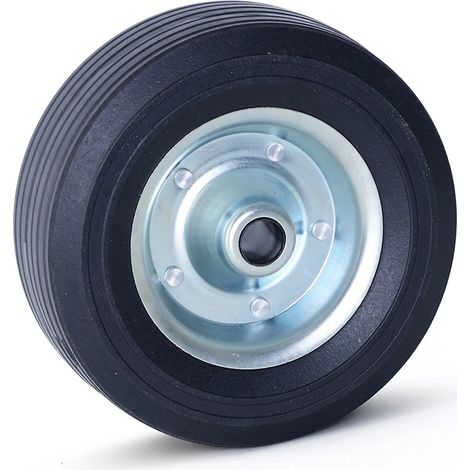 Roue jockey libre - MESO - 200mm - 60mm - Corps de roue acier