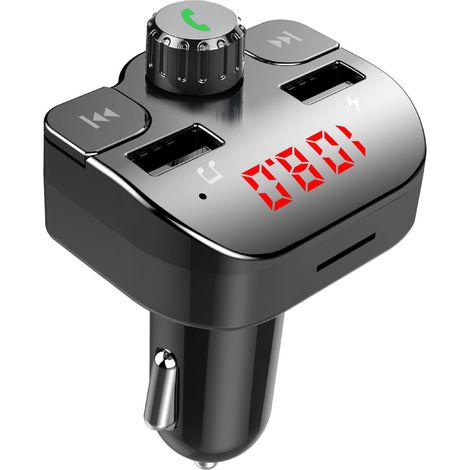 Neuer G15 Auto-MP3-Player, Bluetooth-MP3-Player mit Dual-USB- und FM-Transmitter – Schwarz (1/3)