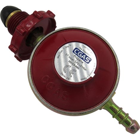 Propane Gas Regulator (BBQ Caravan Patio Heater Motorhome Hand Wheel) (1/5)