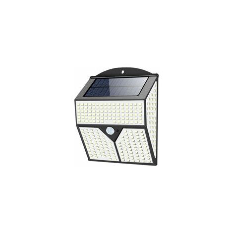 EASYCOMFORT Lampe murale solaire à détection de mouvement - IP65 étanche - 318/436LED (1/5)