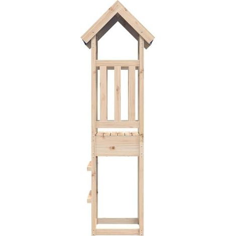 Aire de jeux extérieure : Aire de jeux d'extérieur bois de pin imprégné jeu extérieur enfant, aire de jeu jardin, balançoire enfant , pour jardin, usage domestique , enfant 3-8 ans (1/5)