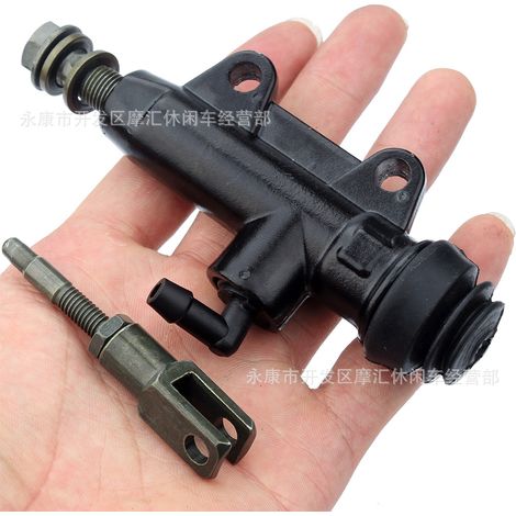 Motorcycle compatible Kawasaki BAJAJ PULSAR 200NS rear brake upper cylinder, one-piece integrated cylinder (1/4)