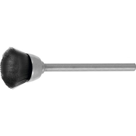 Lessmann Miniatur-Topfbürste Naturborsten (schwarz), Bürsten-⌀ 15 mm (1/2)