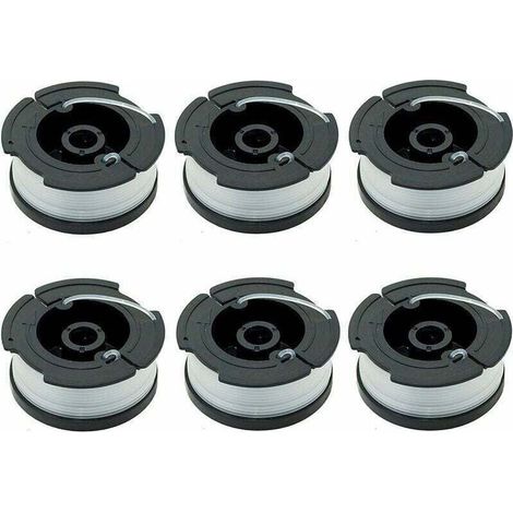 YUIT-Lot de 6 bobines A6481 A6485 pour tondeuses Black Decker (1/4)