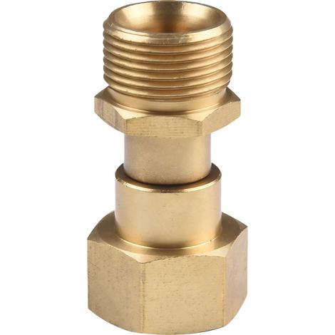 Raccord pivotant en laiton M22 pour nettoyeur haute pression 1 (1/5)
