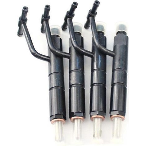 Quattro gruppi iniettori di carburante, compatibili con gli iniettori di carburante diesel + ugelli del motore 4JB1 KBAL-P001A DSLA153P009 (1/5)