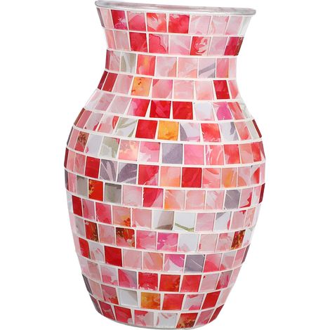 Vase Centre de Table Mariage Verre Décoratif Moderne pour Centres Floraux Vases Intérieur (1/5)