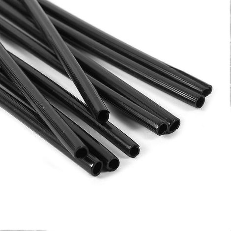72-teiliges Universal-Motocross-Felgenspeichenschutz-Set für Offroad-Motorräder, schwarz