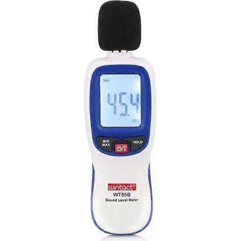 Sonomètre numérique Wintact WT85B, blanc (1/5)