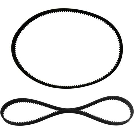 Lot de 2 courroies de rechange 120-3335 pour tondeuse à gazon Toro TimeMaster et tracteurs autoportées avec plateau de 76,2 cm, remplacement 265-610, 1203335 Courroie