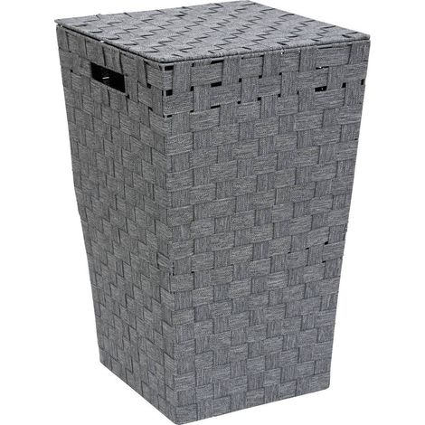Cesto portabiancheria lise 50l grigio - 5five