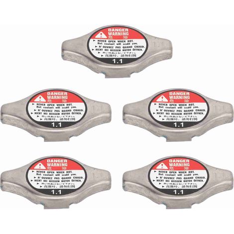 Ortviai Bouchon de Radiateur de Refroidissement 19045-PAA-A01 pour Acura, Asuna, Chevrolet, Honda – 5 pièces ABS/métal (1/5)