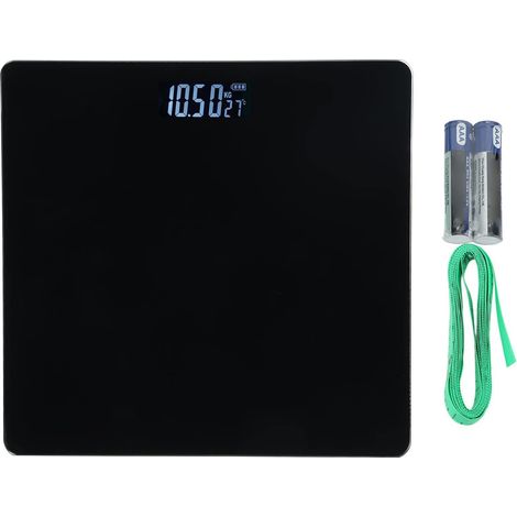 Balance Intelligente, Balance De Salle De Bain pour Poids Corporel, Balance Numérique Professionnelle Précise pour Salle De Bain De Bureau, 0,2 Kg 180 Kg (livrée avec Batterie De Support) (1/5)