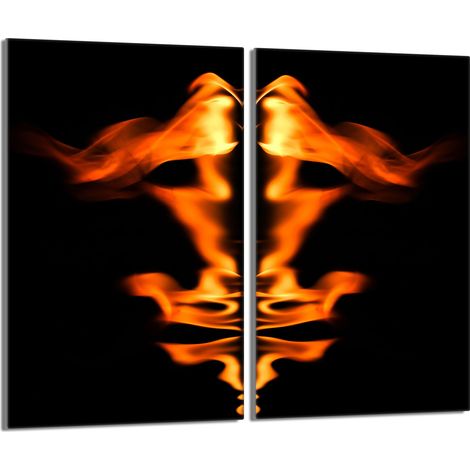Placa protectora de vidrio para estufa 2x30x52 Fire (1/5)