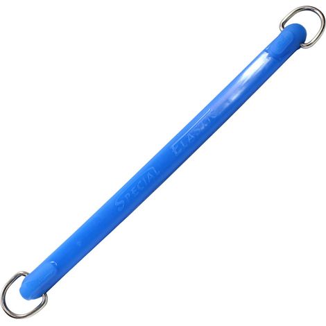 Tirante in gomma elastica con due anelli all'estremità in acciaio inox 62 cm