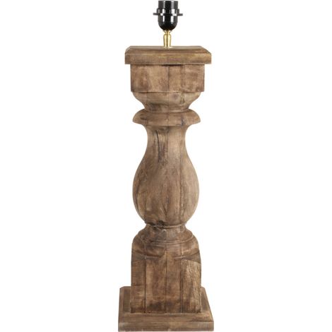 Light & Living - lampe de table - Cadore - marron - bois -