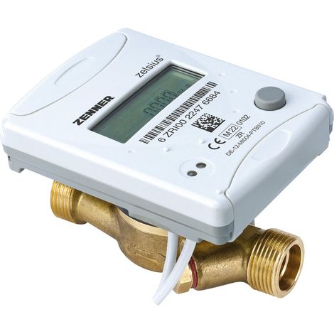 Compteur de chaleur compact sans fil C5 ISF Standard, DN 15, 3/4F x 110mm Débit 0,6m³/h, frais d'étalonnage inclus