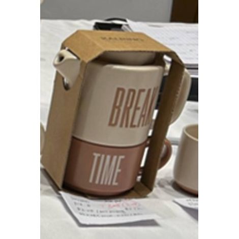 Teiera break time 450 ml beige - Atmosphera créateur d'intérieur (1/5)