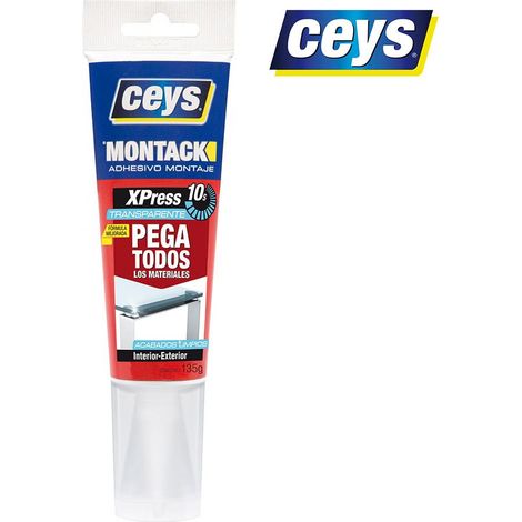 CEYS Montack Montagekleber – unsichtbare Tube 135 g 507275