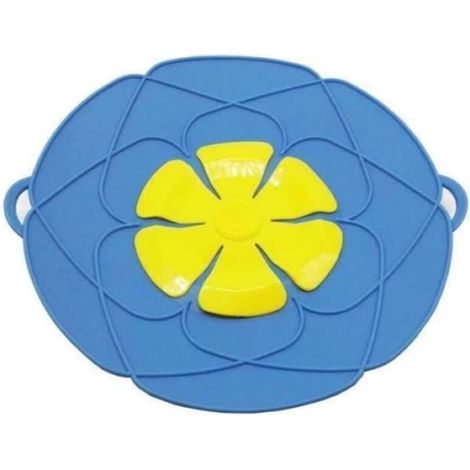 CACHE PLAQUE DE CUISINE PC10284-26cm -40 C- + 230 C Résistant à la chaleur Température 04 Silicone Couvercle anti-éclaboussures (1/4)