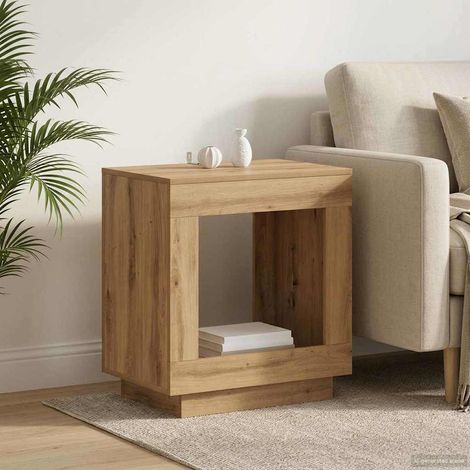 Mesa lateral Roble Artesanal 60 x 40 x 65 cm