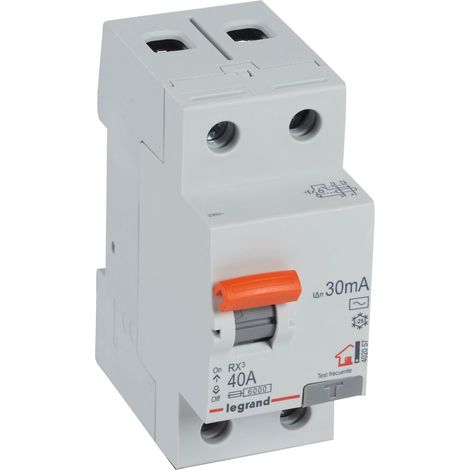 LEGRAND 402057 Diferencial vivienda LEXIC 2P, 230V, 30mA, 40A, tipo AC