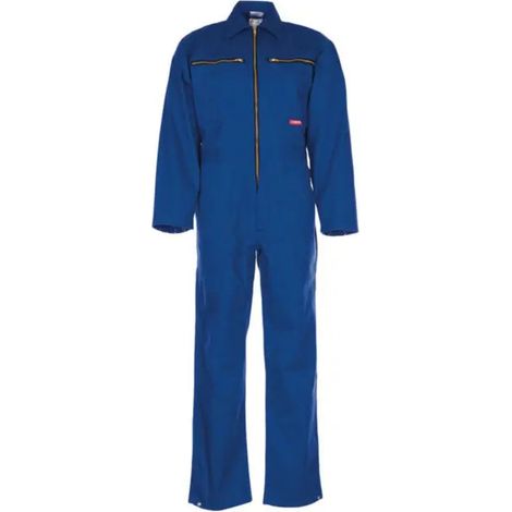 [NEUWERTIG] B-Ware Planam Rallyekombi Overall Arbeitsanzug Baumwolle Herren Kornblau Größe 5082