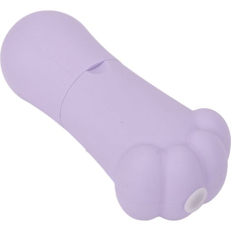 Rouleau de massage en silicone pour visage, cou et yeux - Apaisement des tensions et hydratation cutanée - Modèle violet (1/5)