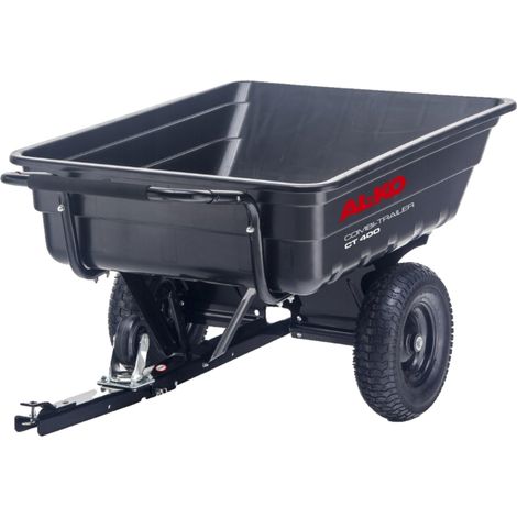 Remorque combinée CT 400 – Charge utile 400 kg – Pneus 16x6.5-8 – Structure mobile pour déchargement facile – Compatible avec attelage – Al-Ko