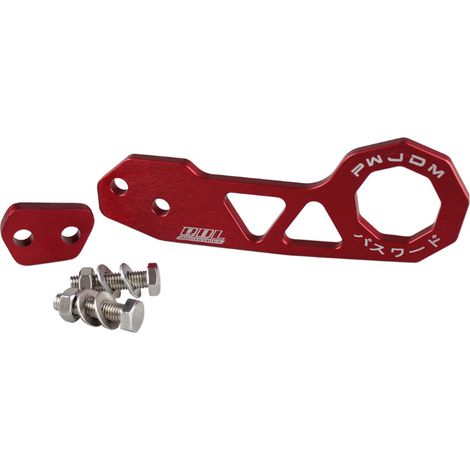Sangle de Remorquage JDM en Aluminium pour Pare-Chocs Arrière – anneau de tractage de course, attache remorque JDM, sangle de dépannage (1/3)