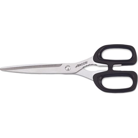 Tijera de Cocina Arcos 185900 de acero inoxidable y mango de Polipropileno color negro de 220 mm en caja (1/5)