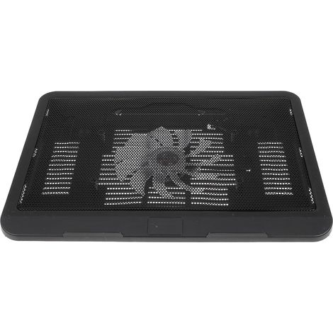 Refroidisseur PC Portable Silencieux Support Antidérapant en Plastique et Grosse Surface de Ventilation pour Ordinateur Portable Gaming et Bureau (1/5)