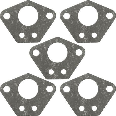 Set di 5 guarnizioni per carburatore per motori a 2 tempi da 43cc, 49cc e 52cc. Guarnizione di riparazione per carburatore per decespugliatori, trapani a palo e tagliabordi. (1/5)