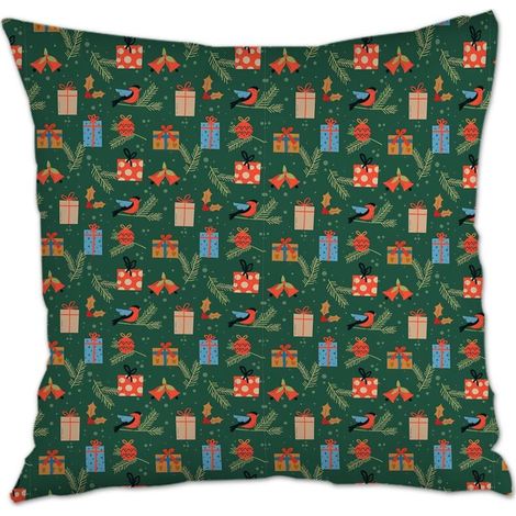 Housse de coussin 45x45 cm en polyester cachée zippée pour décoration de Pâques pour la maison (1/5)
