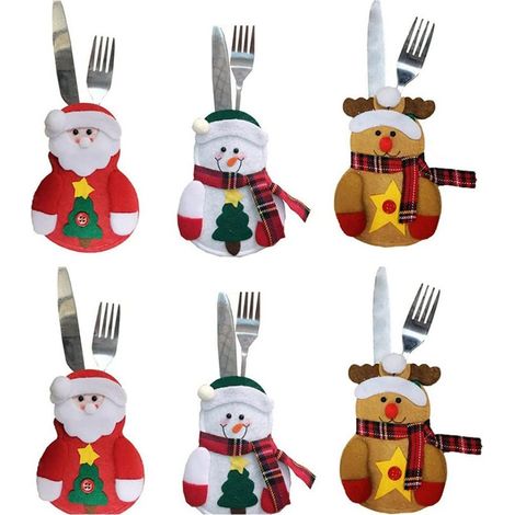 Sac Cadeau En Papier Kraft - Set De 32 Sachets Pour Emballage Cadeau De Noël - 4 Motifs Classiques - Format Moyen (1/5)