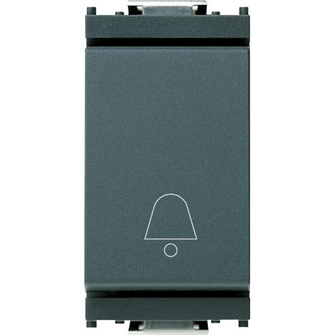 Pulsante 1P No 10A Campanello Grigio VIMAR 16080.C