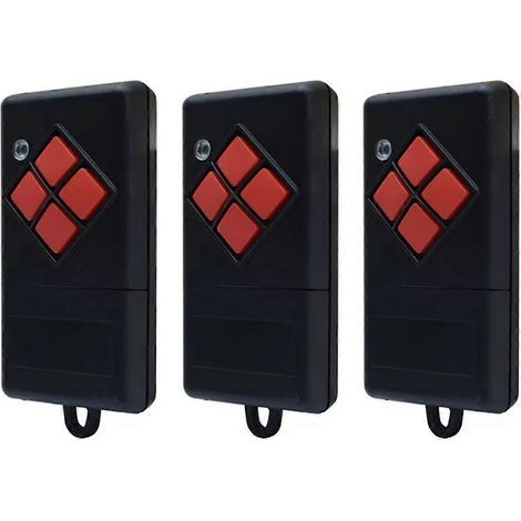Lot de 3 télécommandes de porte de garage MAHS40-04 40,685 MHz (1/5)