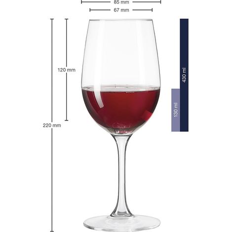 Rotweinkelch Ciao+ 430 ml 22cm