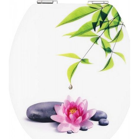 Art of Acryl WC-Sitz Water Lilly, Absenkautomatik
