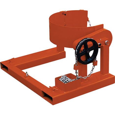Retourneur de fût métallique HK285A D572mm 365kg Stockman (1/3)