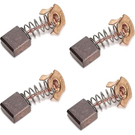 CB441 Lot de 4 balais de charbon de rechange pour perceuse sans fil HR241 DHR202 18 V SDS (1/4)