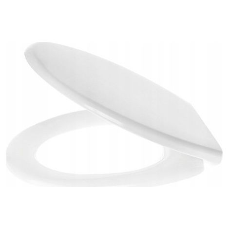 Abattant de toilette amovible à fermeture amortie, blanc standard (1/2)