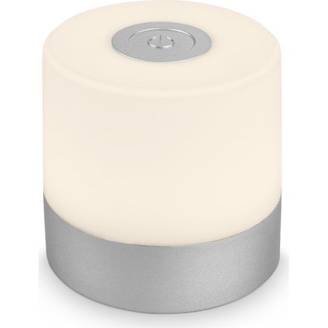 Mini lampe de table LED sans fil, Lampe de chevet à intensité variable Touch, Lampe de bureau, Lampe de lecture, Lampe de table extérieure (1/5)